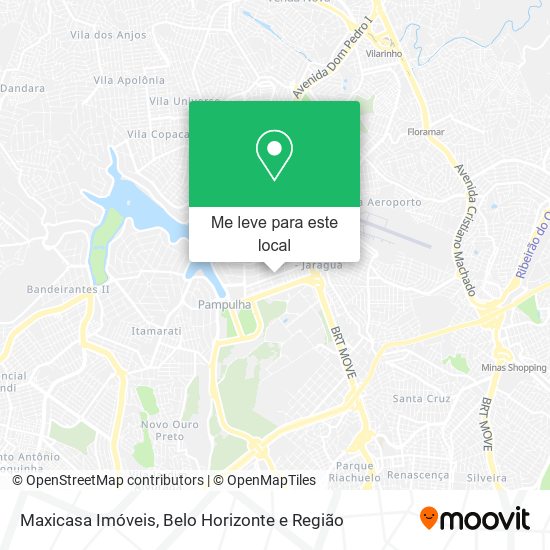 Maxicasa Imóveis mapa