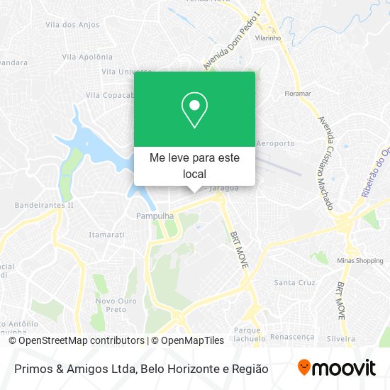 Primos & Amigos Ltda mapa