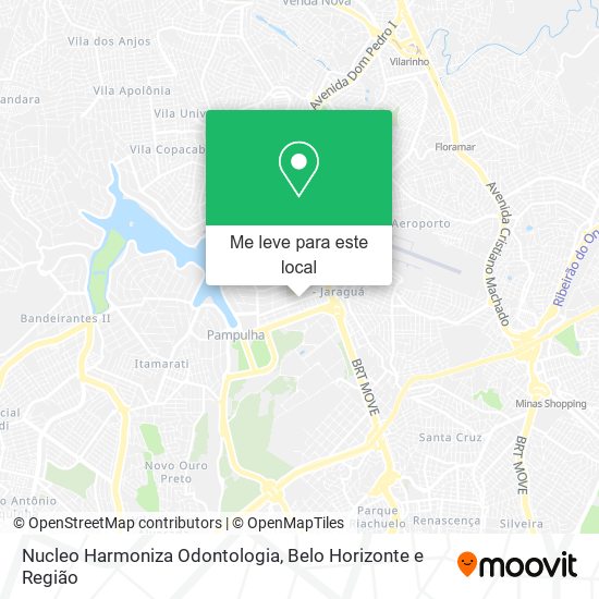 Nucleo Harmoniza Odontologia mapa