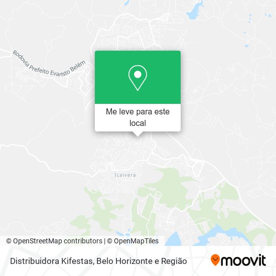 Distribuidora Kifestas mapa