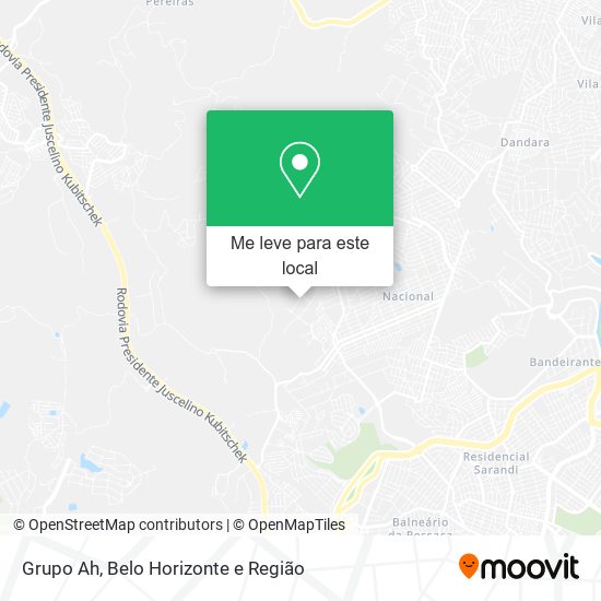 Grupo Ah mapa