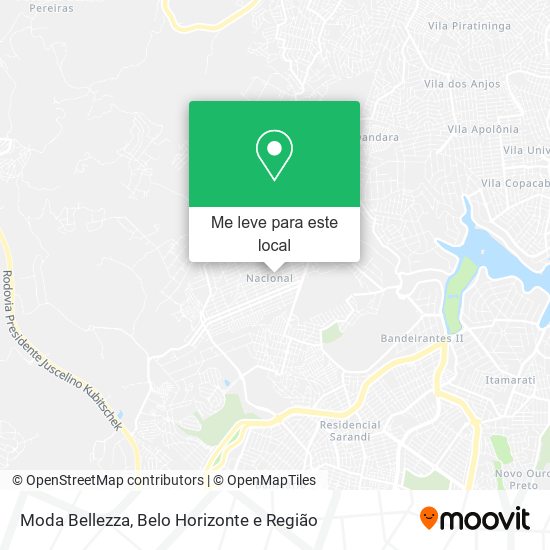 Moda Bellezza mapa