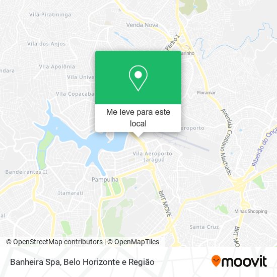Banheira Spa mapa