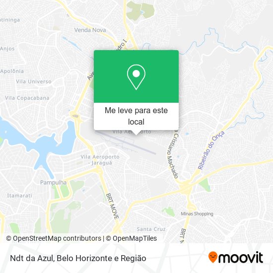 Ndt da Azul mapa
