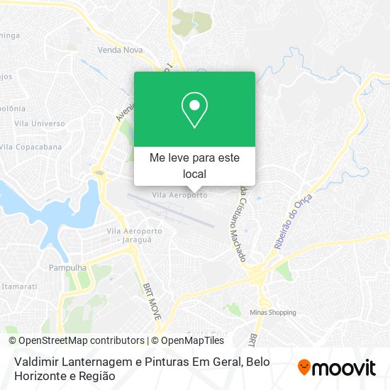 Valdimir Lanternagem e Pinturas Em Geral mapa