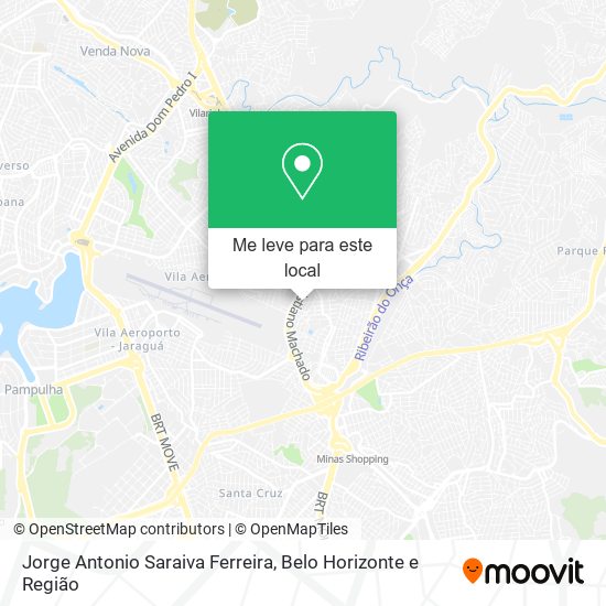 Jorge Antonio Saraiva Ferreira mapa