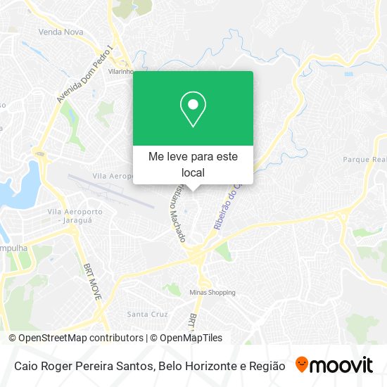 Caio Roger Pereira Santos mapa