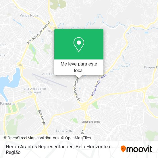 Heron Arantes Representacoes mapa