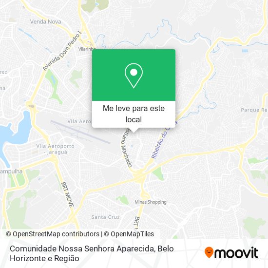 Comunidade Nossa Senhora Aparecida mapa