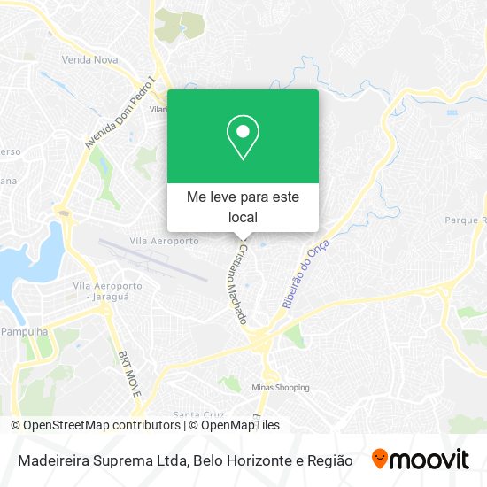 Madeireira Suprema Ltda mapa