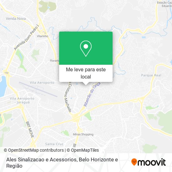 Ales Sinalizacao e Acessorios mapa