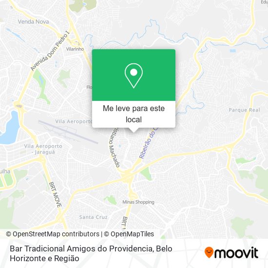 Bar Tradicional Amigos do Providencia mapa