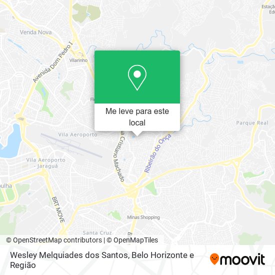 Wesley Melquiades dos Santos mapa