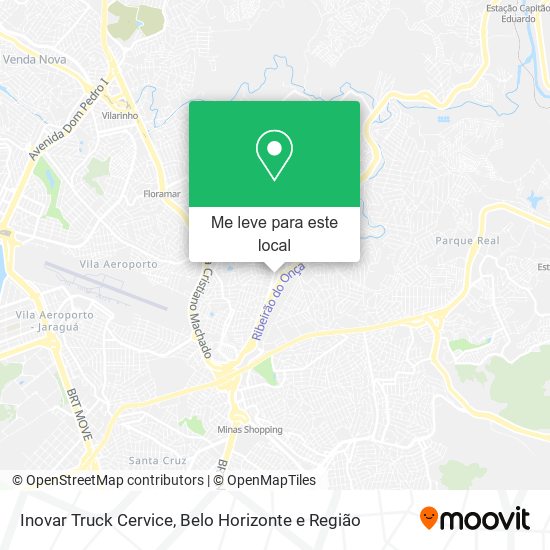 Inovar Truck Cervice mapa