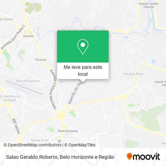 Salao Geraldo Roberto mapa