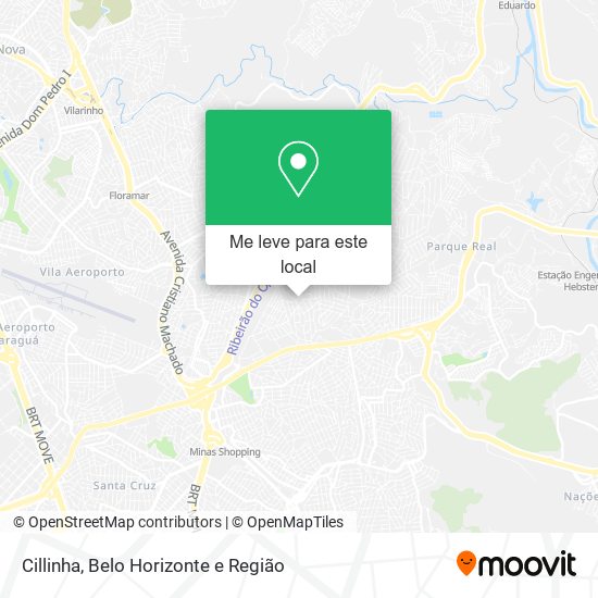 Cillinha mapa