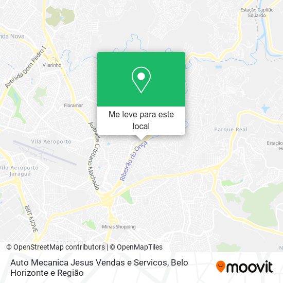 Auto Mecanica Jesus Vendas e Servicos mapa