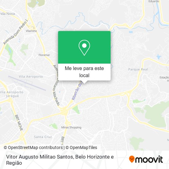 Vitor Augusto Militao Santos mapa
