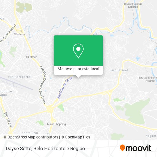 Dayse Sette mapa
