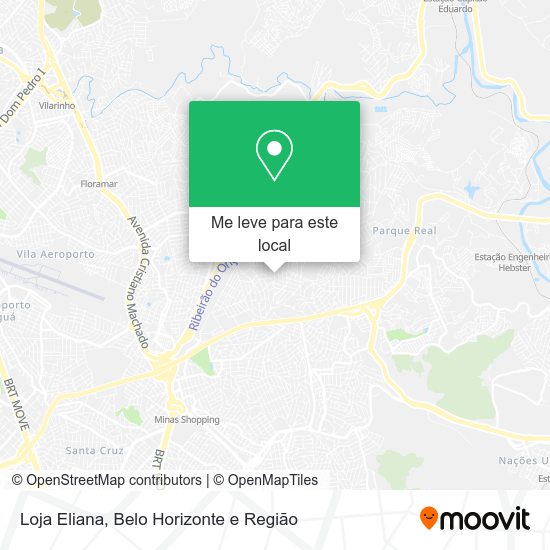 Loja Eliana mapa