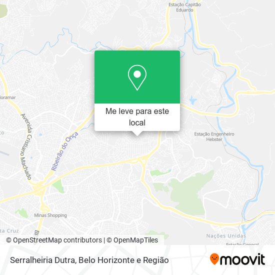 Serralheiria Dutra mapa