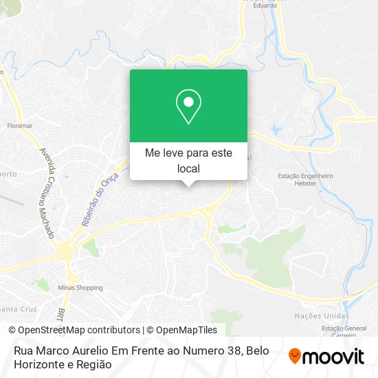 Rua Marco Aurelio Em Frente ao Numero 38 mapa