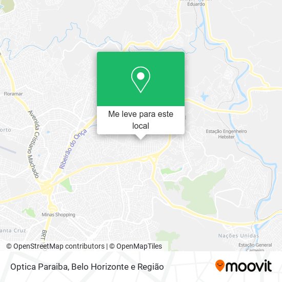 Optica Paraiba mapa