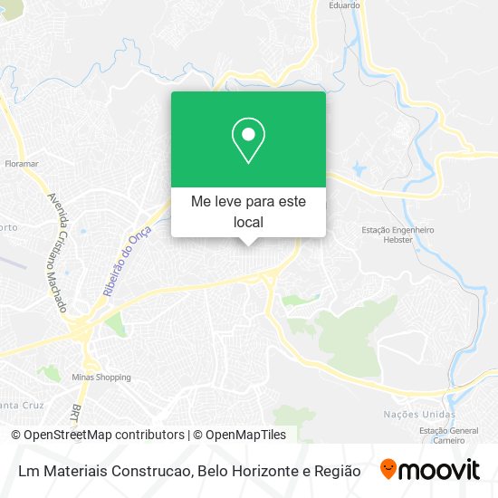 Lm Materiais Construcao mapa