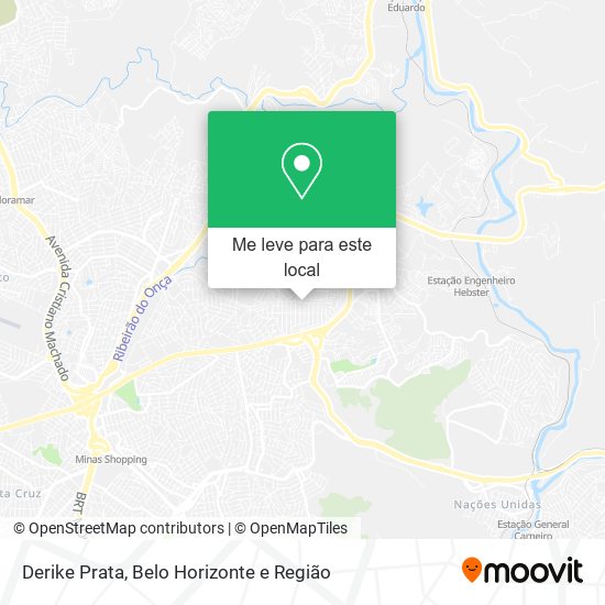 Derike Prata mapa