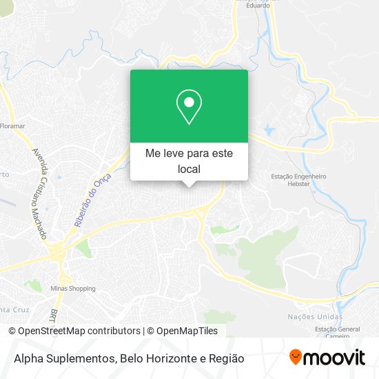 Alpha Suplementos mapa