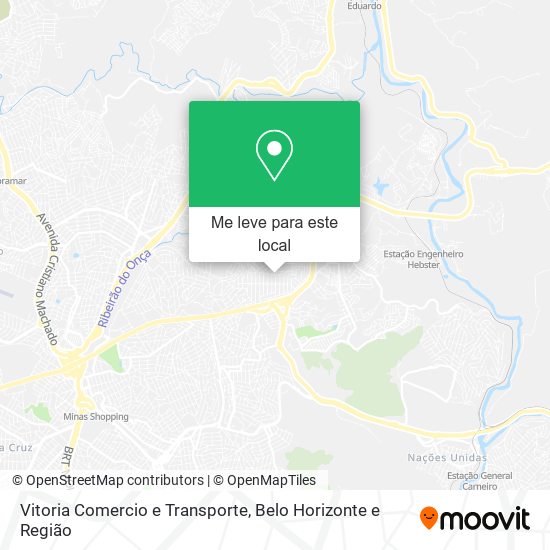 Vitoria Comercio e Transporte mapa