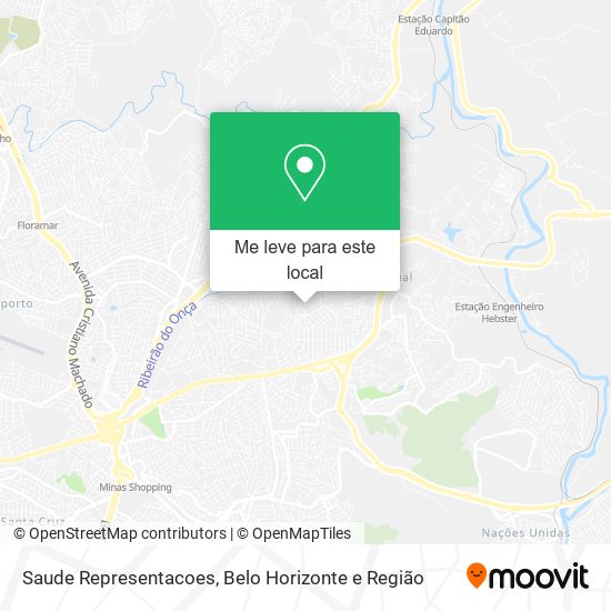 Saude Representacoes mapa