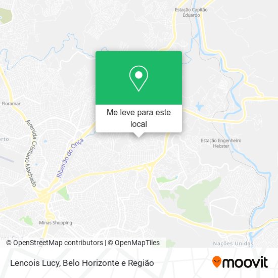 Lencois Lucy mapa