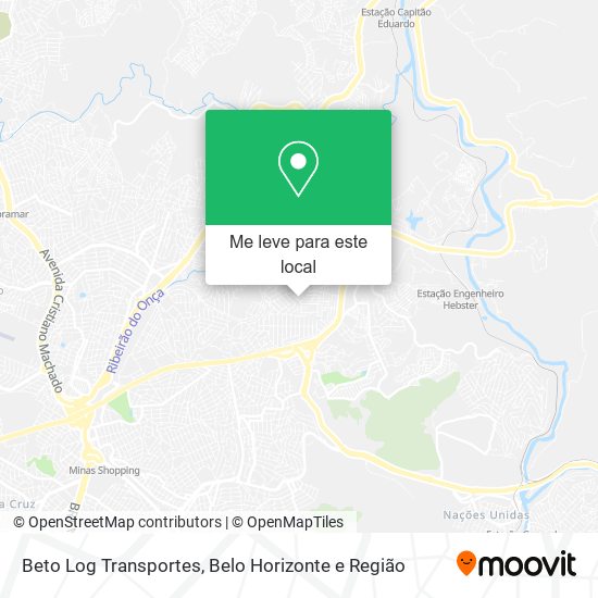 Beto Log Transportes mapa