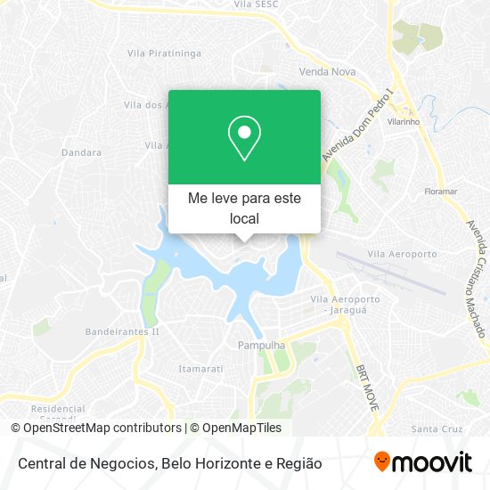Central de Negocios mapa