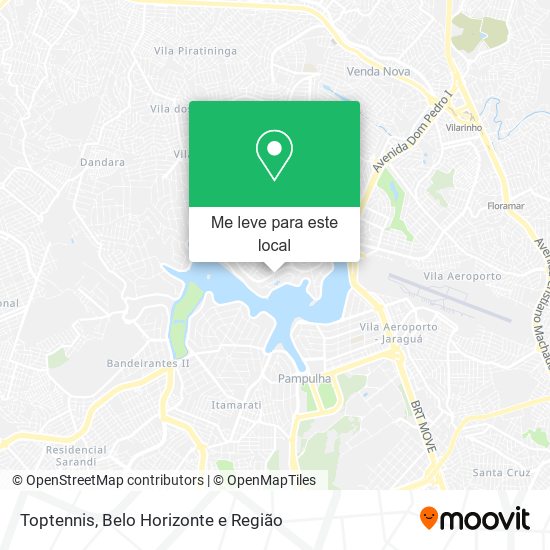 Toptennis mapa