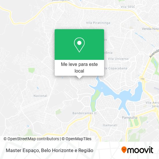 Master Espaço mapa