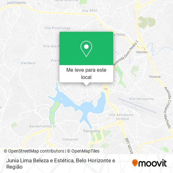 Junia Lima Beleza e Estética mapa