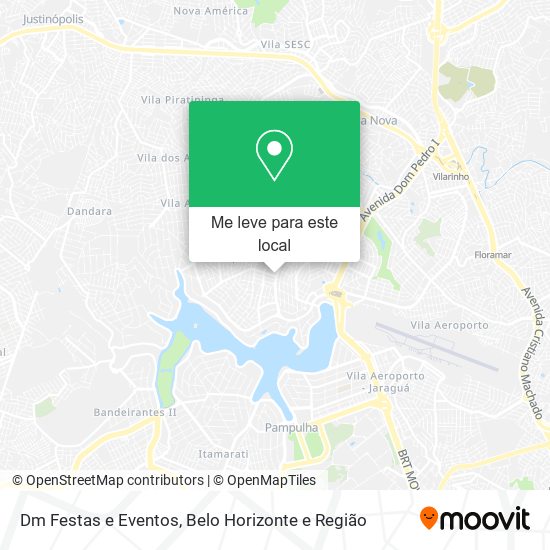 Dm Festas e Eventos mapa