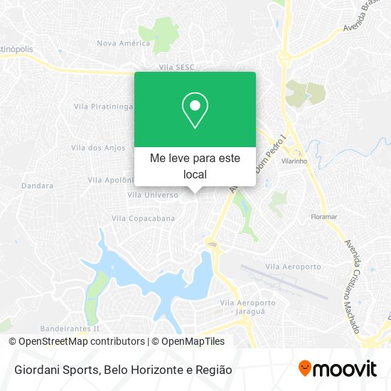 Giordani Sports mapa