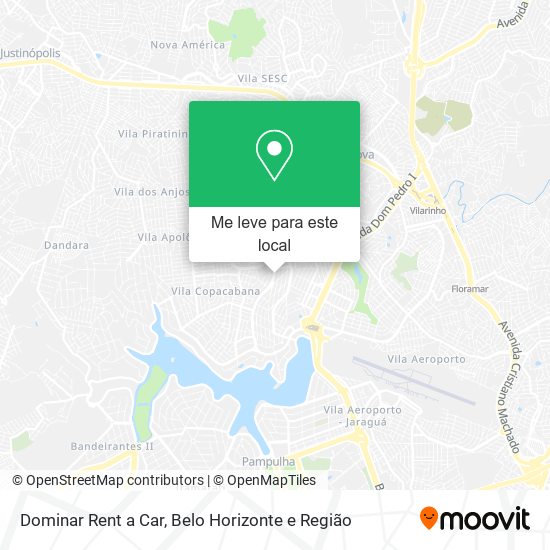Dominar Rent a Car mapa