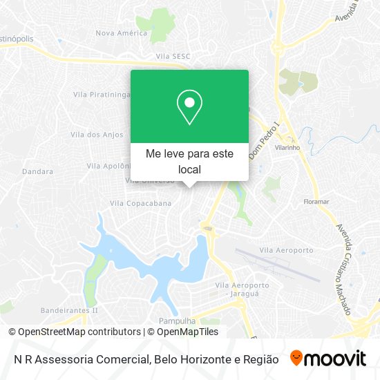 N R Assessoria Comercial mapa