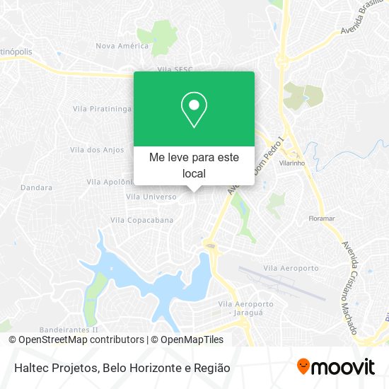 Haltec Projetos mapa