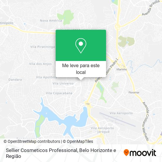 Sellier Cosmeticos Professional mapa