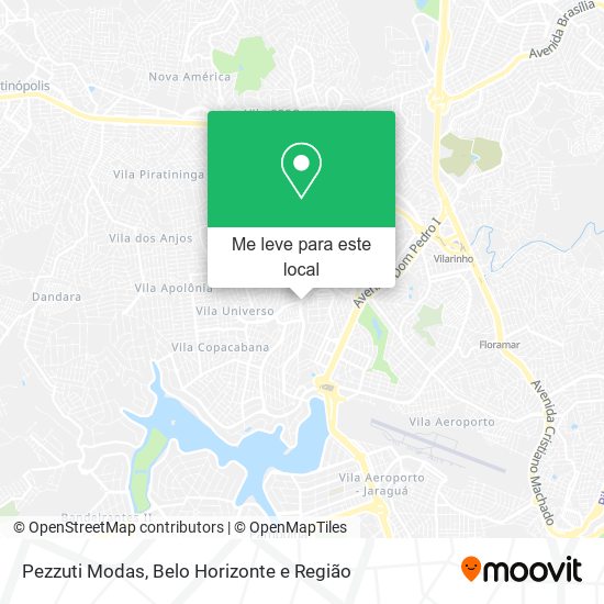 Pezzuti Modas mapa