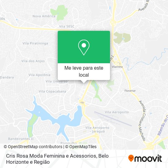 Cris Rosa Moda Feminina e Acessorios mapa
