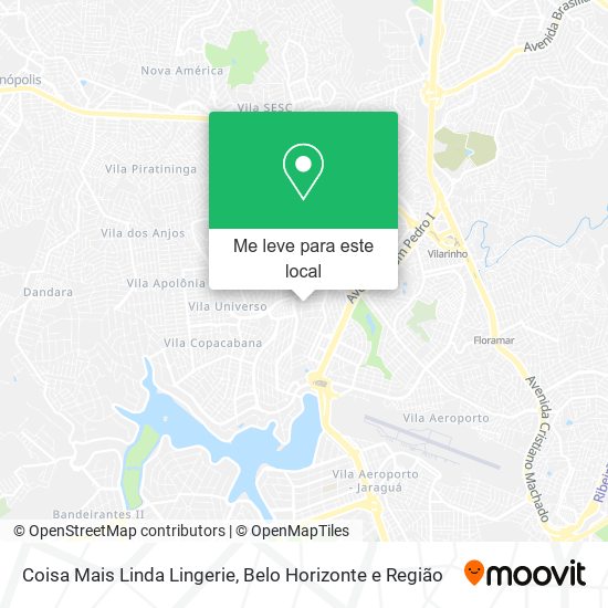 Coisa Mais Linda Lingerie mapa