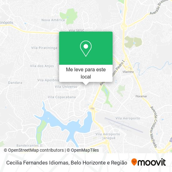 Cecilia Fernandes Idiomas mapa
