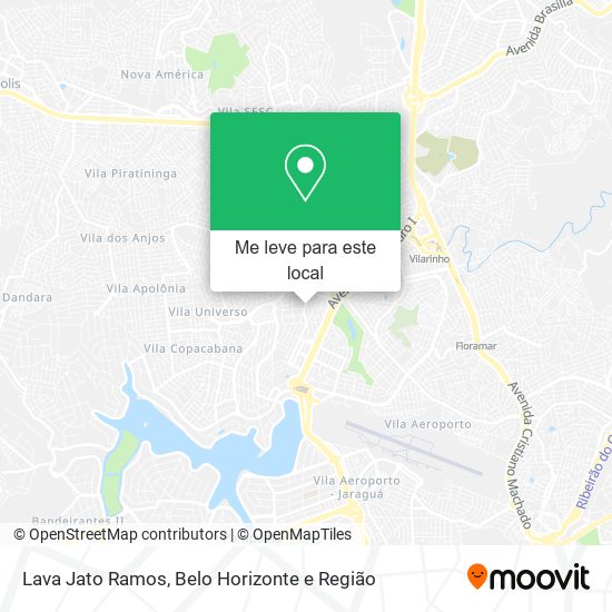 Lava Jato Ramos mapa