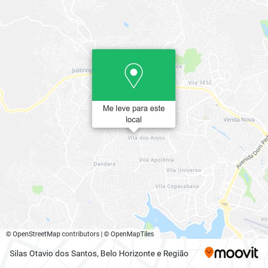 Silas Otavio dos Santos mapa